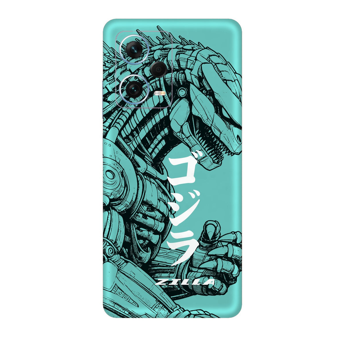 Zilla skin on Redmi Note 12 Pro Plus by Decalz - Kongzilla limited edition